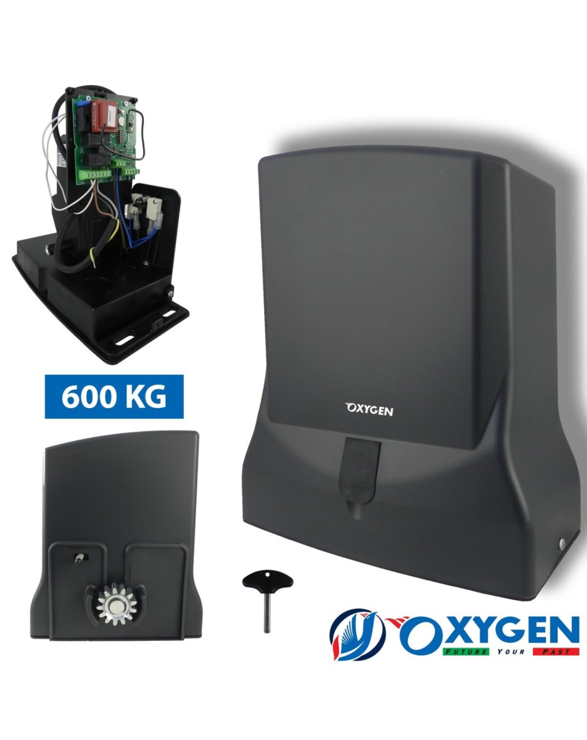 Moteur Portail Coulissant Indem VIO 600 E - 600 Kg - 220V - Neuf